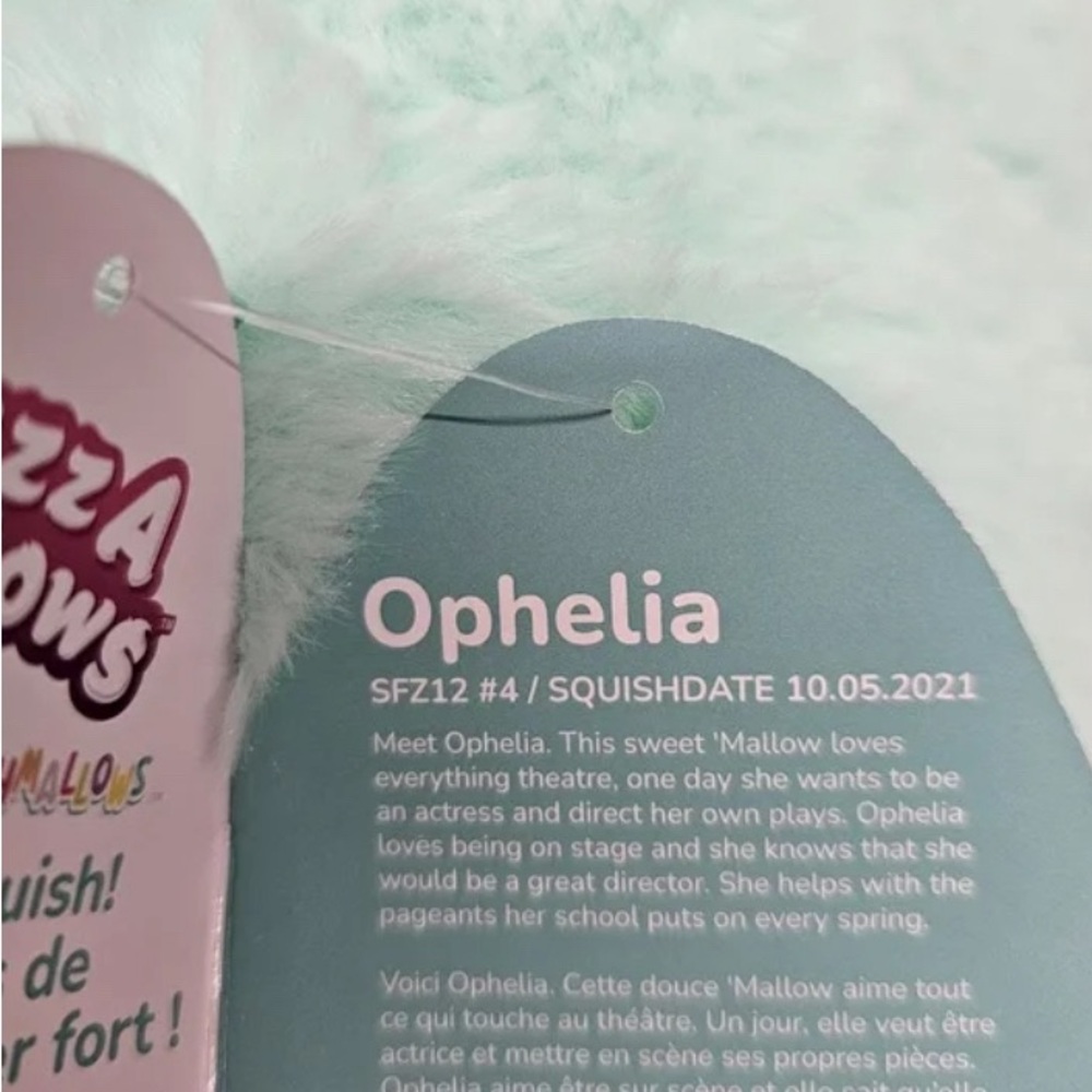 NWT Squishmallow Ophelia Teal Octopus - Picture 6 of 6